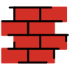 Brick Element from OpenMoji Emoji Set
