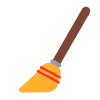 Broom Flat Element from Fluent Emoji Flat Set