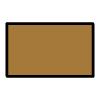 Brown Flag Element from OpenMoji Emoji Set