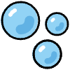 Bubbles Element from OpenMoji Emoji Set