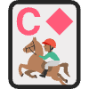C Diamond Horseman Element from EmojiTwo Colors Set