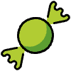 Candy Element from OpenMoji Emoji Set