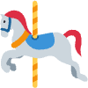 Carousel Horse Element from Twemoji Emoji Set
