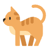 Cat Flat Element from Fluent Emoji Flat Set