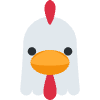 Chicken Element from Twemoji Emoji Set