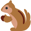 Chipmunk Element from Twemoji Emoji Set