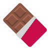 Chocolate Bar Flat Element from Fluent Emoji Flat Set