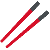 Chopsticks Element from Noto Emojis Set