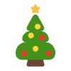 Christmas Tree Flat Element from Fluent Emoji Flat Set