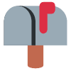 Closed Mailbox With Raised Flag Emoji from Twemoji Set | Free Download as SVG Vector and Transparent PNG | Streamline emojis