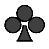 Club Suit Element from OpenMoji Emoji Set