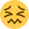 Confounded Face Element from Twemoji Emoji Set