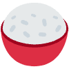Cooked Rice Element from Twemoji Emoji Set