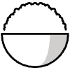 Cooked Rice Element from OpenMoji Emoji Set
