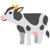 Cow Element from Noto Emojis Set