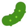 Cucumber Flat Element from Fluent Emoji Flat Set