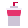 Cup With Straw Flat Emoji from Fluent Emoji Flat Set | Free Download as SVG Vector and Transparent PNG | Streamline emojis