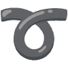 Curly Loop Element from Noto Emojis Set