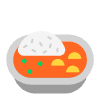 Curry Rice Flat Element from Fluent Emoji Flat Set