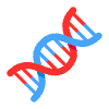 Dna Flat Emoji from Fluent Emoji Flat Set | Free Download as SVG Vector and Transparent PNG | Streamline emojis