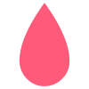 Drop Of Blood Element from EmojiTwo Colors Set