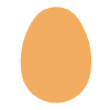 Egg Flat Element from Fluent Emoji Flat Set