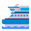 Ferry Flat Element from Fluent Emoji Flat Set