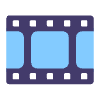 Film Frames Flat Element from Fluent Emoji Flat Set