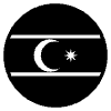 Flag Azerbaijan Element from EmojiTwo Black Set