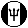 Flag Barbados Element from EmojiTwo Black Set