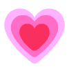 Growing Heart Flat Emoji from Fluent Emoji Flat Set | Free Download as SVG Vector and Transparent PNG | Streamline emojis