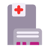 Hospital Flat Emoji from Fluent Emoji Flat Set | Free Download as SVG Vector and Transparent PNG | Streamline emojis