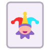 Joker Flat Element from Fluent Emoji Flat Set