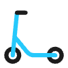 Kick Scooter Flat Element from Fluent Emoji Flat Set