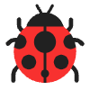 Lady Beetle Flat Element from Fluent Emoji Flat Set