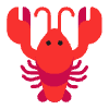 Lobster Flat Element from Fluent Emoji Flat Set