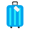 Luggage Flat Emoji from Fluent Emoji Flat Set | Free Download as SVG Vector and Transparent PNG | Streamline emojis