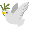 Dove Element from Noto Emojis Set