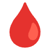 Drop Of Blood Element from Noto Emojis Set