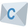 Email Icon Element from EmojiTwo Colors Set