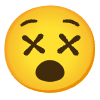 Face With Crossed Out Eyes Element from Noto Emojis Set