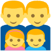 Family Manmangirlboy Element from EmojiTwo Colors Set