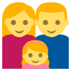 Family Manwomangirl Element from EmojiTwo Colors Set