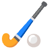 Field Hockey Element from Noto Emojis Set