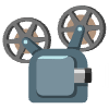 Film Projector Element from Noto Emojis Set