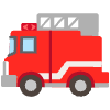 Fire Engine Element from Noto Emojis Set