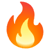 Fire Element from Noto Emojis Set
