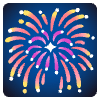 Fireworks Element from Noto Emojis Set
