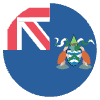 Flag Ascension Island Element from EmojiTwo Colors Set