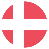 Flag Denmark Element from EmojiTwo Colors Set